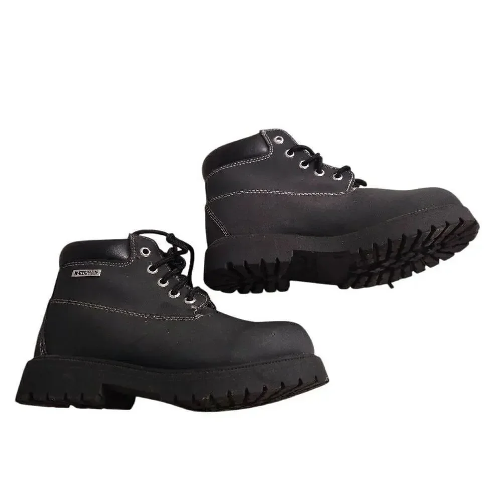 Smartfit skid resist Black Above Ankle Rugged Outdoor Waterproof Boots, 3